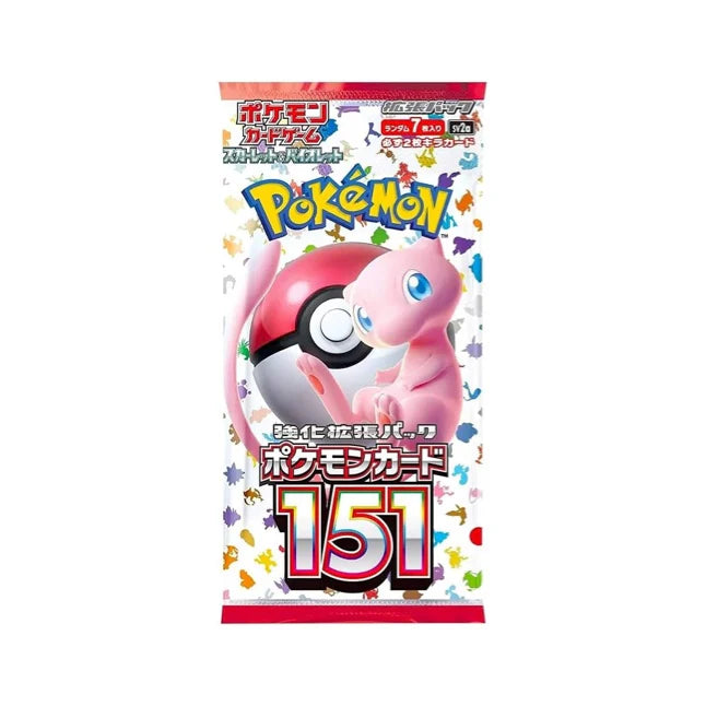 pokemon 151 japanese booster box Pokémon 151 Japanese Booster Pack – Goated Pullz