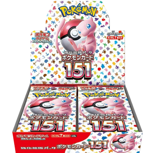 Pokémon 151 Japanese booster box